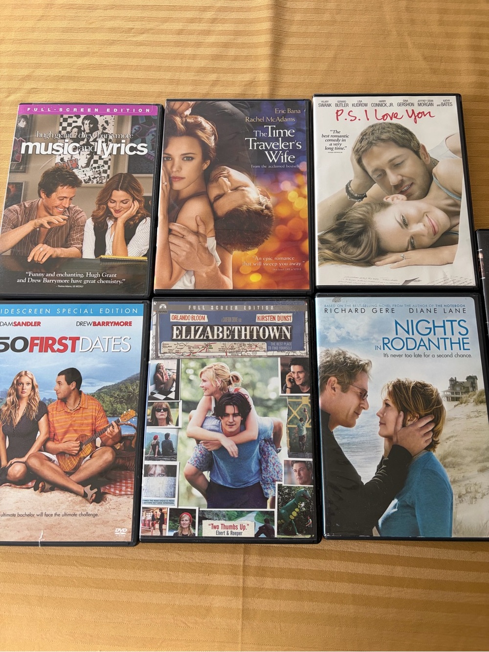 Assorted Romantic Comedy DVD Movie Bundle - Various Brands - Multi-Color